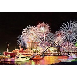 Cuties [Made in Japan] 300 Piece Jigsaw Puzzle, 95 Japan, Aichi Prefecture, Nagoya City of Japan, 10.2 x 15.0 inches (26 x 38 cm), 11.8 - 15.0 inches (300 - 451 cm), Comes with Glue and Sponge