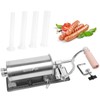 MASTER FENG 2.5 LBS Sausage Stuffer Horizontal Stainless Steel Stuffing