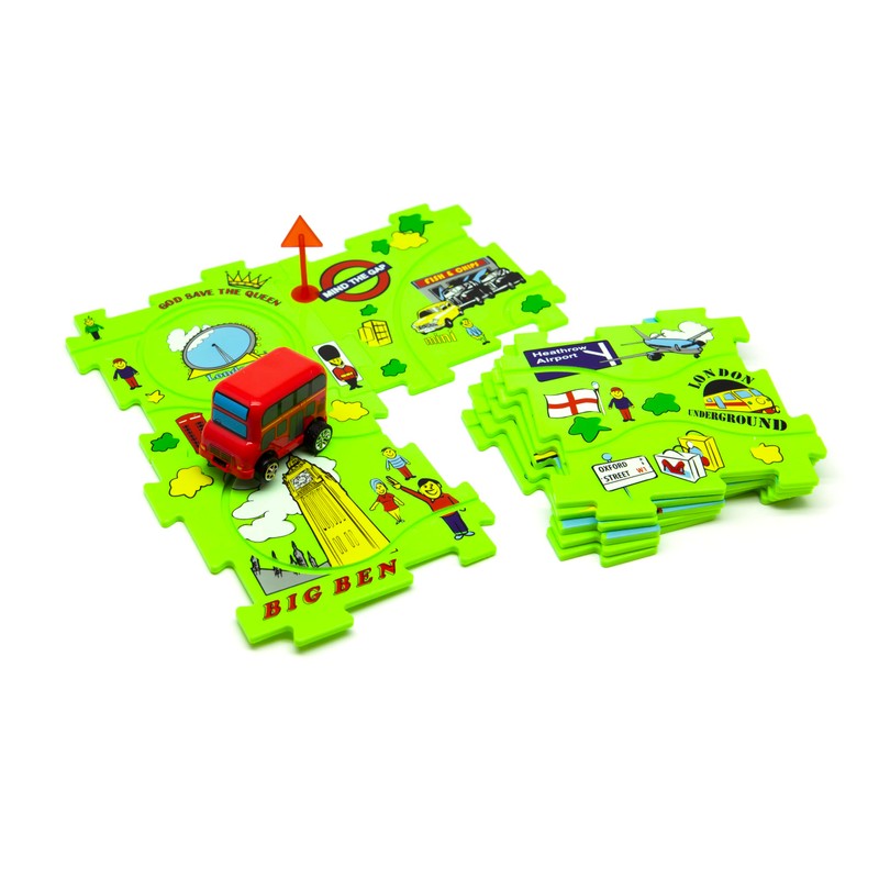 Puzzle Cars London Bus