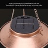 Solar Bird Feeder for Outdoors Hanging Exquisite Hollow Pattern Waterproof