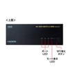 Sanwa Supply SW-HDR31LN HDMI Switcher (3 Input, 1 Output), 4K,