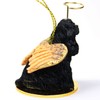 Cocker Spaniel Angel Dog Ornament - Black