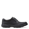 Clarks Men's Bradley Vibe Oxford, Black Tumbled Leather, 10