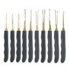 24pcs Lock Unlocking Picking Set Kit Tool with Transparent Practice