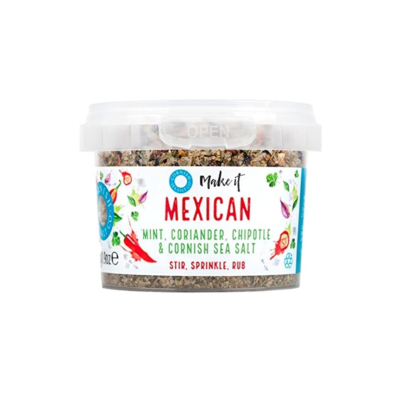 Cornish Sea Salt Mexican Seasoning, 55 g