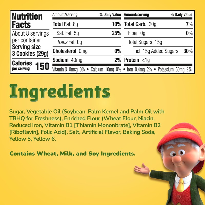 Keebler Fudge Sticks Cookies, Original, 8.5oz