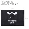 kwmobile 24 Inch TV Case - Indoor TV Screen Protector