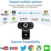 Full HD 1080P Webcam With Microphone and USB Web Camera,