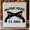 U.S. Army Military Police MP Stencil, Reusable & Sturdy, 11"