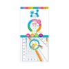ソニック ナノピタ キッズ 三角定規 10cm