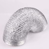 Batreetek Duct Hose, Aluminum, Flexible Duct, Ventilation, Exhaust Duct, Bellows