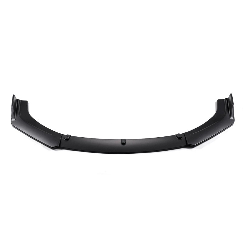 ZTT Matte black Front Bumper Lip Spoiler Splitter Body Kit
