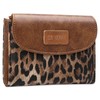SENDEFN Small Leather Wallet for Women RFID Blocking Compact Bifold