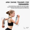Arm Swing Trainer for Youth, Adjustable Nylon Running Arms position