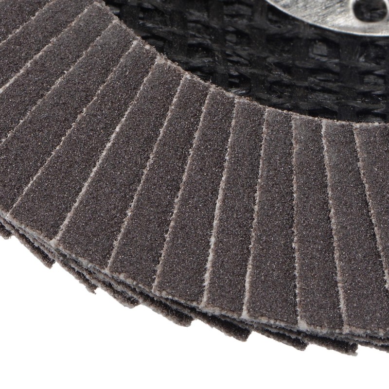 sourcing map 4 Inch Flap Disc 320 Grit Sanding Grinding