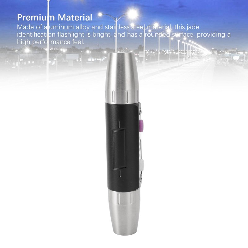Jade Appraisal Light Dual End 4 Light Sources USB Rechargeable