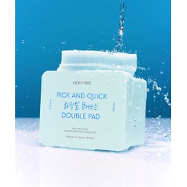 Dewytree Pick & Quick Makeup Remover Double Pads 100 Sheets