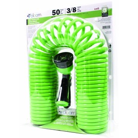 BOND P 70285BL Bloom Self Coiling Hose with Water Nozzle