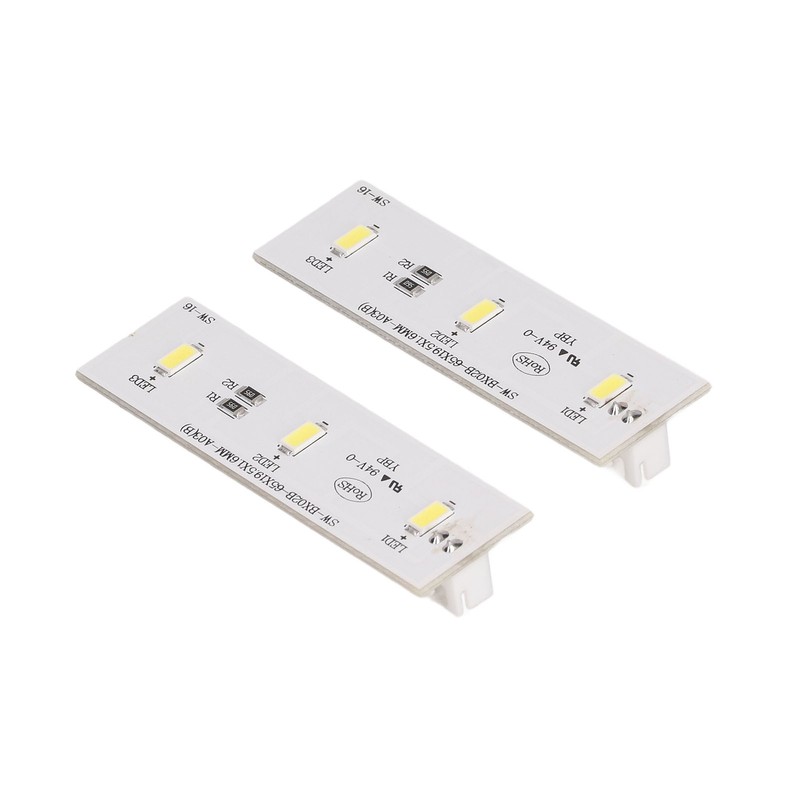 2Pcs Refrigerator LED Light Strip Bar Replacement Freezer Refrigerator Light