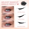 Bluemega Delineador de Ojos Duradero con Sello de Un Toque,