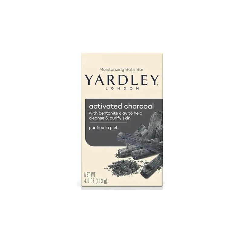 Barra De Jabón De Carbón Activado Yardley De 113 G