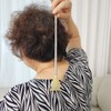 Length-adjustable back scraper, portable and foldable Filial offspring 7ea