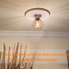 TOKIUS Ceiling Light 16 cm Vintage Ceiling Light in Industrial