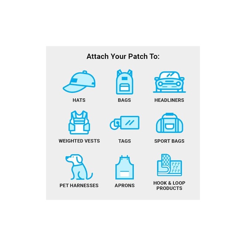 Viking - Axe | Hook and Loop Attach for Hats,