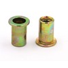 Zinc Plated Carbon Steel Rivet Nut Flat Head Insert Nut
