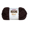 Keche Velvet Yarn for Crocheting, Soft Chenille Bulky Baby Blanket