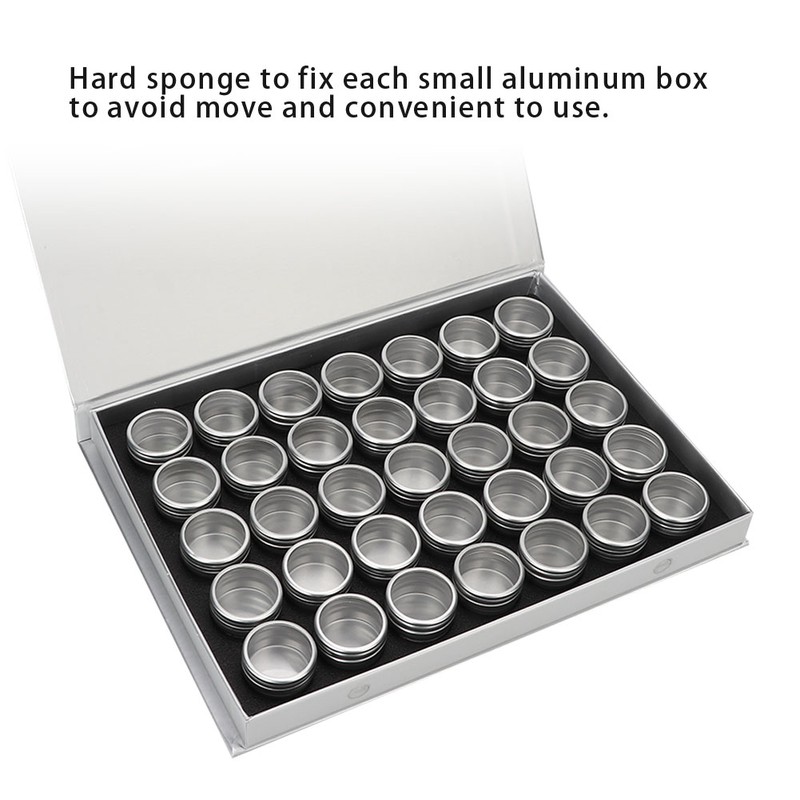 Nail Art Storage Box Nail Power Rhinestones Decorations Holder Manicure