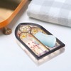 Zayookey Epoxy Molds Church Window Storage Box Silicone Mould Soap