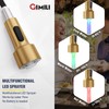 GIMILI Brushed Gold Kitchen Faucet with Pull Down Sprayer Single