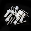 Antrader 8Pcs Clear Standoffs, 3/4" x 1-1/5" Acrylic Screws, Wall