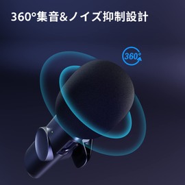 CINTYP Pin Microphone, Wireless, 2 People Can Use Simultaneously, Clip Type, Lavalier Microphone, Instant Connection, 360° Recording, Noise Reduction, For Recording, Mini Microphone, Automatic Sync,