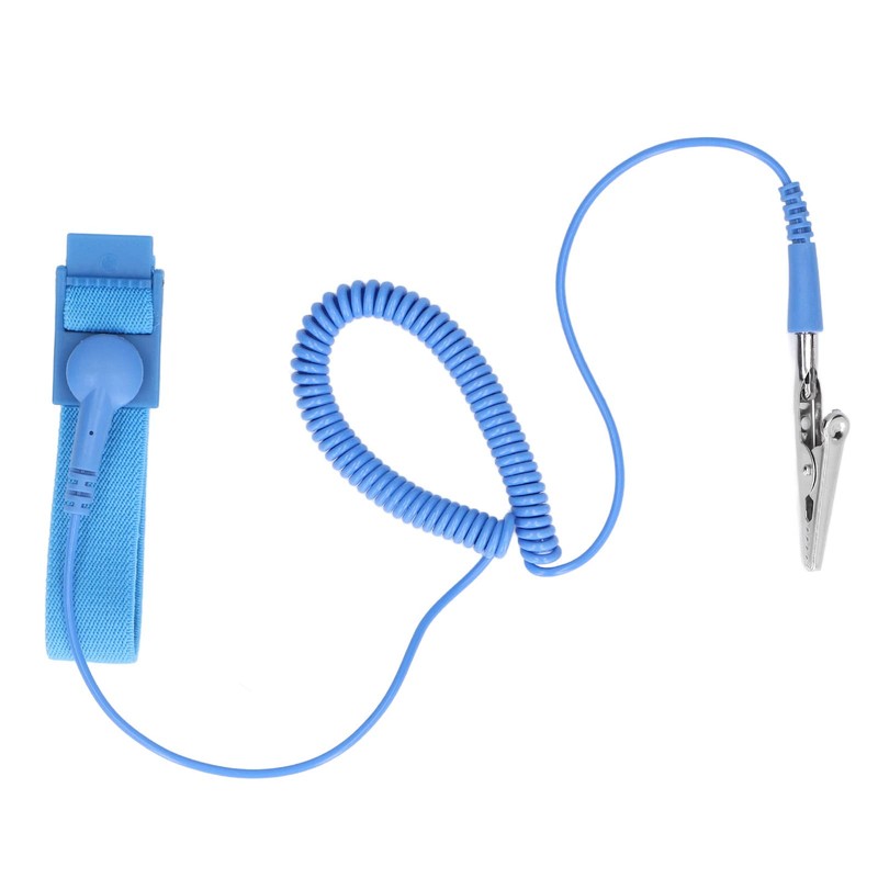 Muñequera Antiestática Muñequera Reutilizable ESD Muñequera a Prueba de Estática