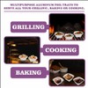120ml 50pcs Small Aluminium Foil Trays Containers with Lids Great