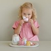 Little Dutch 7006 Wooden Tea Set 12-Piece Pastel