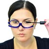 Make-Up Glasses with Flip-Up Lens, Fashionable Make-Up Aid with Glasses