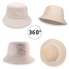 Bucket Hat, Sombrero Pescador Algodón Gorra Pescador Plegable Cubo Bucket