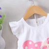 MH-Lucky Conjunto corto de ropa para bebé niña de 2