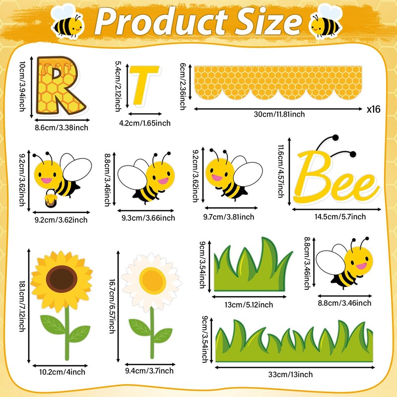 Bee Classroom Bulletin Board Decoration Bee The Reason Someone Smiles