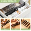 xyuayamz Adjustable Drawer Divider, Drawer Divider, Adjustable Drawer Divider for