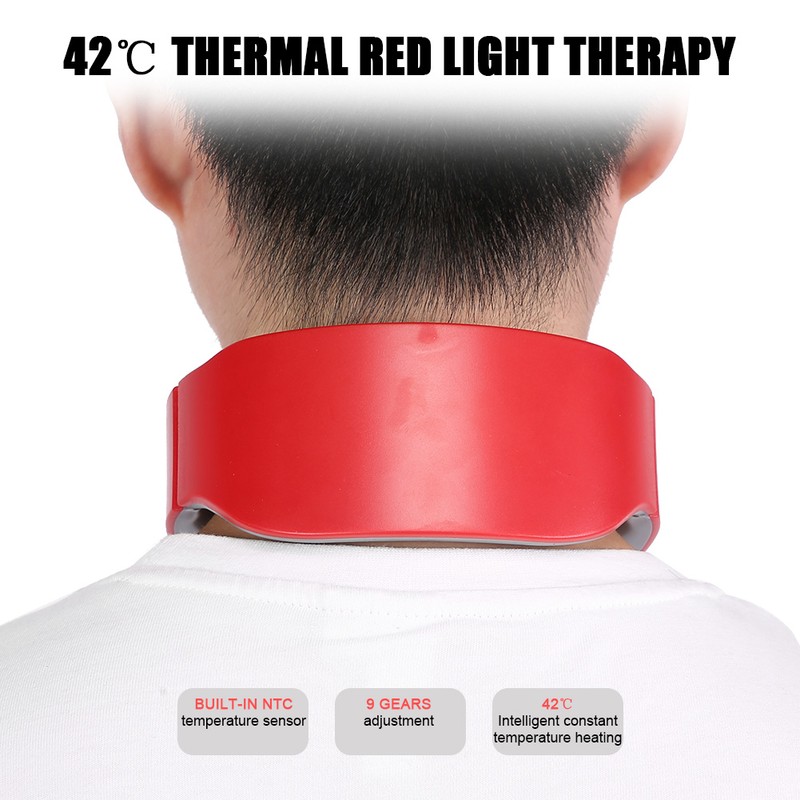 Wireless Neck Massager 9 Gears Adjustment Electric Cervical Vertebra Care