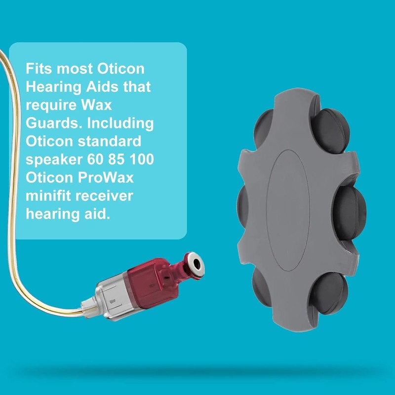 Oticon Prowax Hearing Aid Wax Guards, Replacement Filters (5 Pack/30