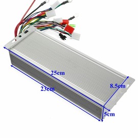 Tiny Force Brushless Motor Speed Controller 96V 1500W Scooter Controller DC Replacement for E-Bike Scooter Motor Controller