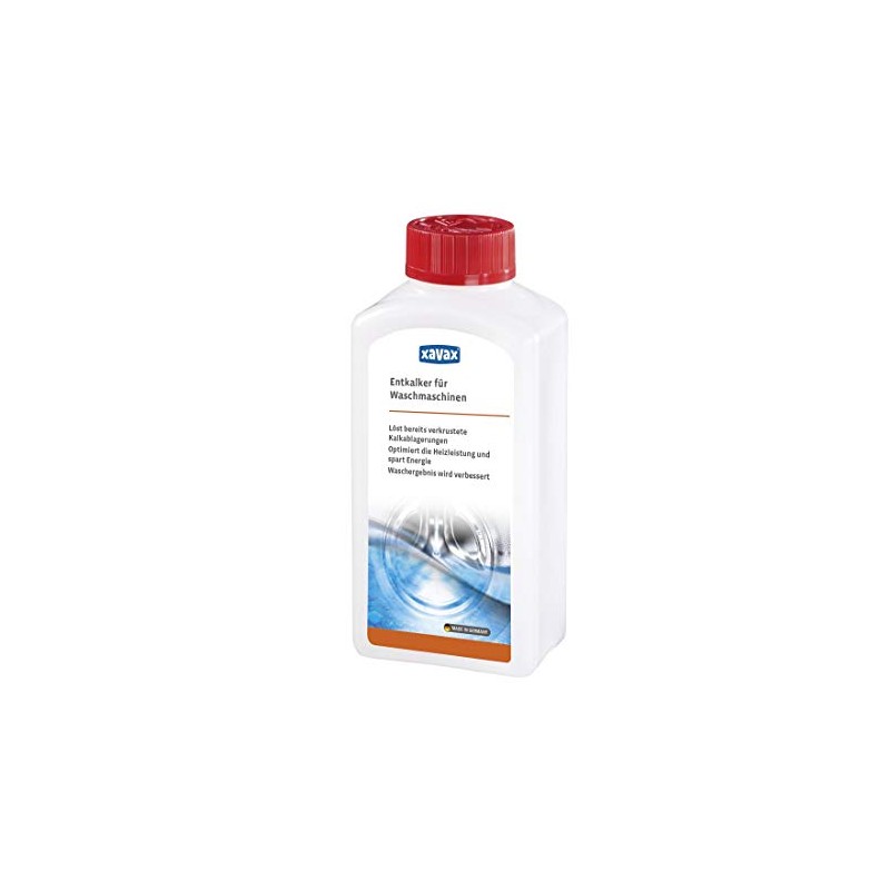 Xavax Washing Machine Descaler, Optimised Heat Output and Saves Energy,