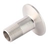 Metaland 1.5" Tri Clamp to 3/8" NPT Male Fitting Stainless