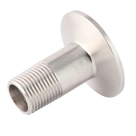 Metaland 1.5" Tri Clamp to 3/8" NPT Male Fitting Stainless Sanitary Home Brew Adapter (Ferrule OD 50.5mm)