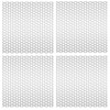 Trolleyshop 4pcs/Pack Dryer Vent Grill Bird Guards, Bathroom Exhaust Vent